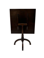 Art Deco Tilt-Top Table, Solid Walnut & Burl, Swedish Design, 1930s